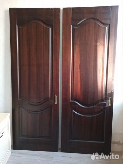 Двери раздвижные массив сосны