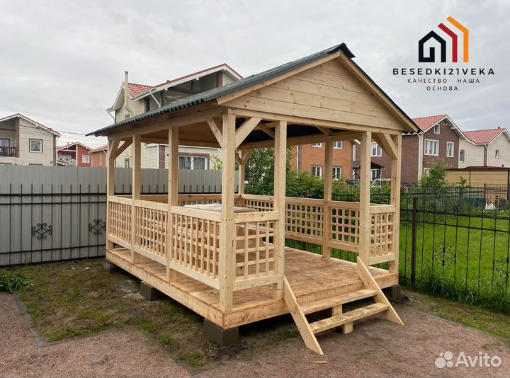 Беседка с доставкой. Сбор за 1 день
