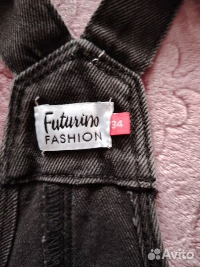 Джинсовый сарафан для девочки 134