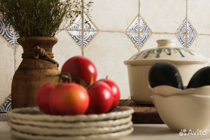 Плитка FS field 45.2X45.2 напольная - состаренная, под орнамент, Испания