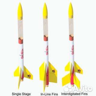 Модель ракет контейнерная и для Ночных стартов