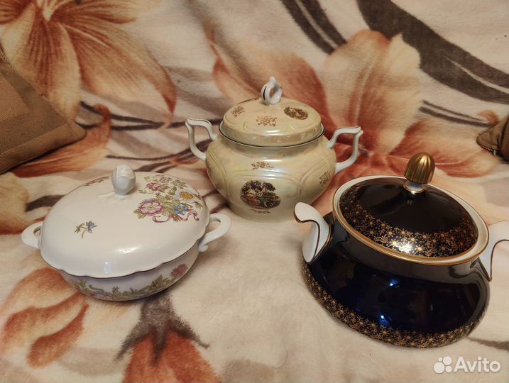 Супница фарфор ГДР