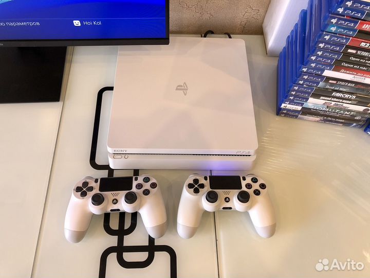 Sony playstation 4 slim 1tb +700 игр