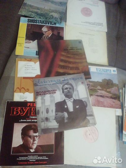 Винил Бородин/Шостакович/Чайковский и др. Опт 10 ш