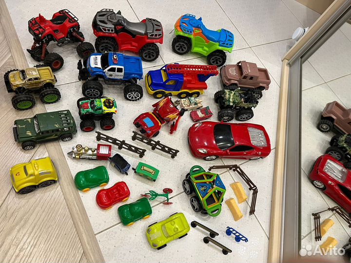 Машинки квадроцикл магнитный конструктор