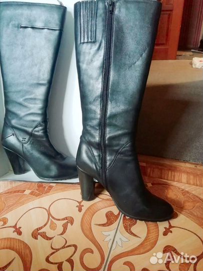 Сапоги женские натуральная кожа