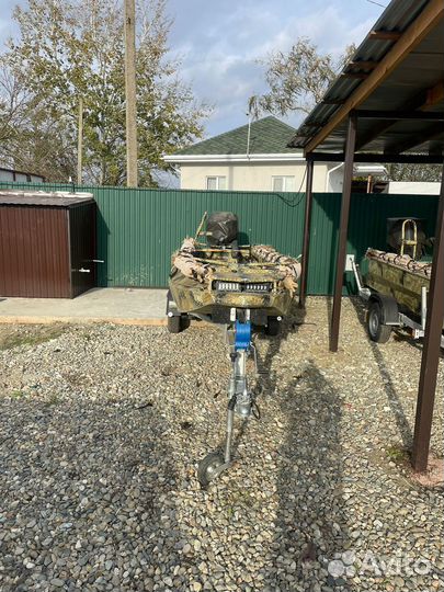 Лодка болотоход