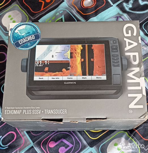 Эхолот garmin echomap plus 93 sv