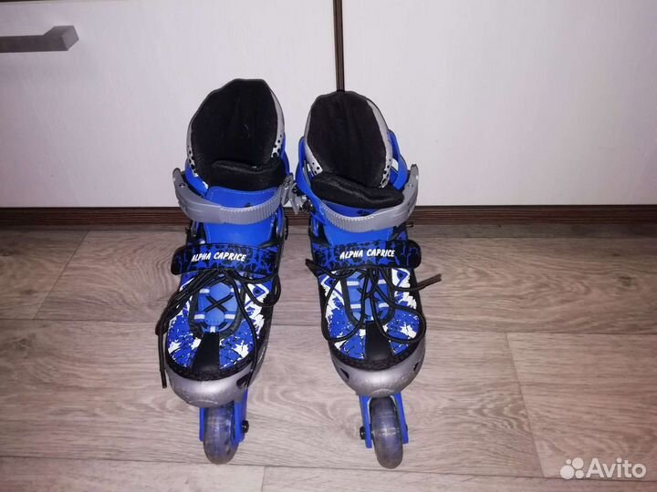 Коньки детские раздвижные 35-38