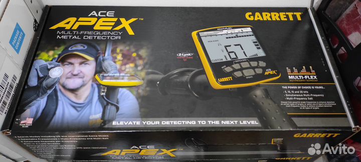 Металлоискатель Garrett ACE Apex многочастотный