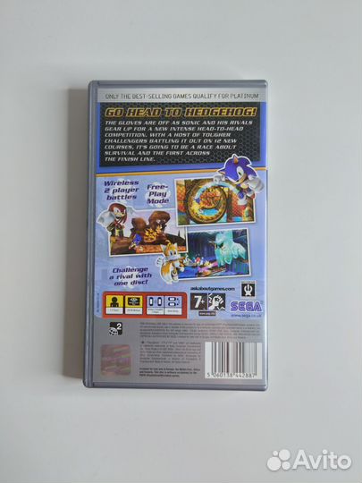 Sonic rivals 2 PSP игра
