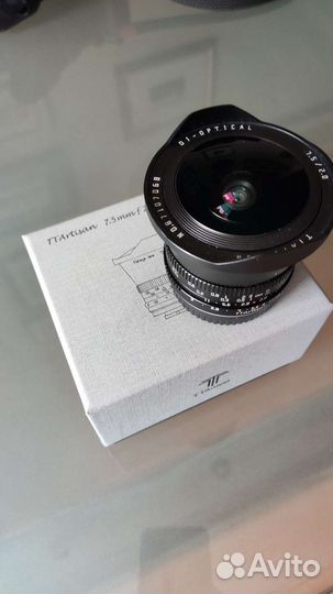 Объектив ttartisan 7,5mm f2 XF для Fujifilm