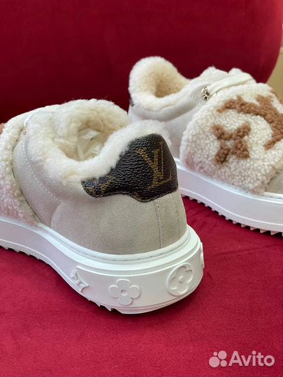 Кроссовки женские на меху Louis Vuitton