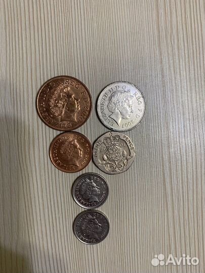 Монеты великобритании с елизаветой 2