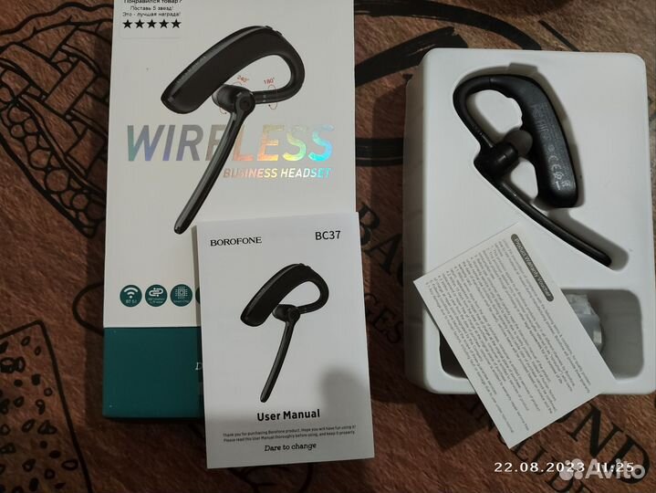 Блютуз наушники новый