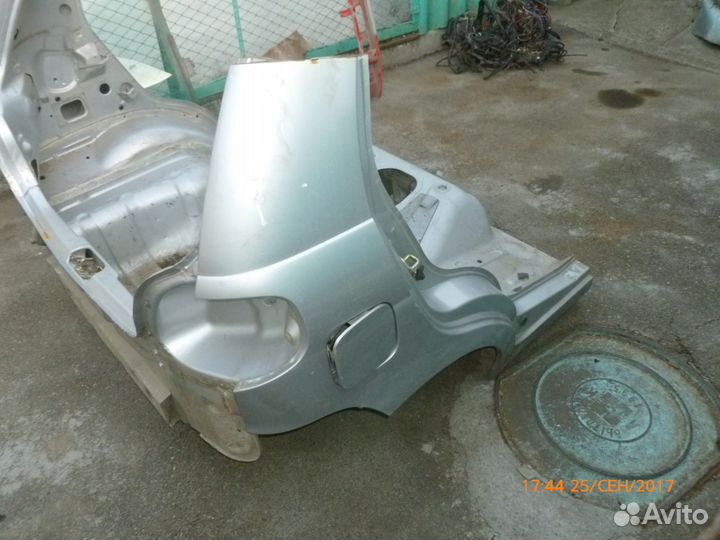 Деу матиз задняя часть кузова