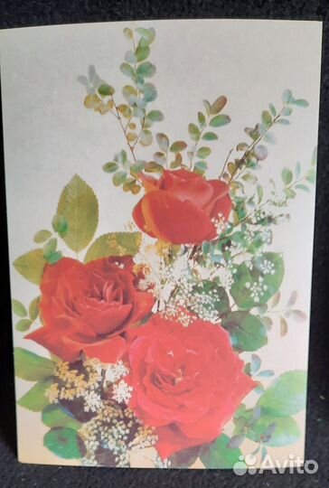 Открытки с 8 марта СССР - чистые