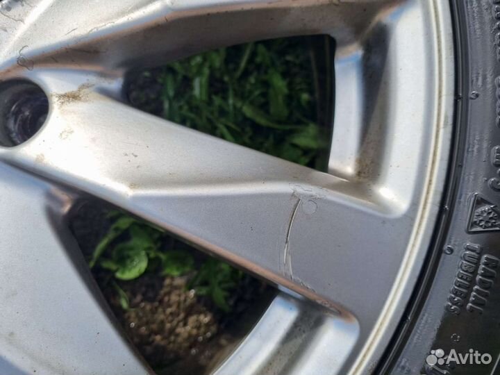 Комплект колес honda crv 3 диски и зимняя резина