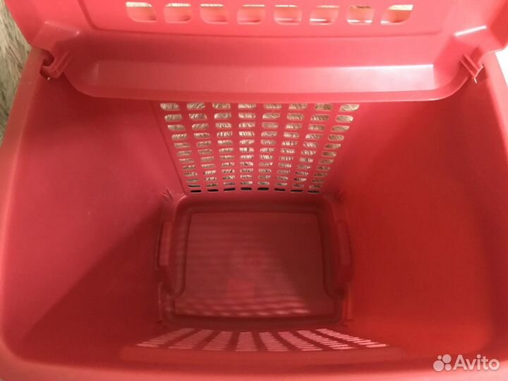 Корзины для белья пластик