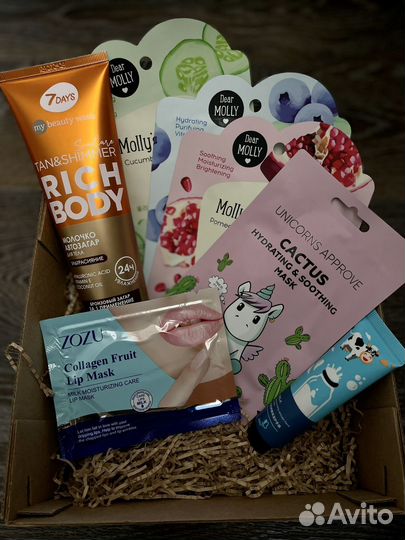Бьюти боксы с уходовой косметикой