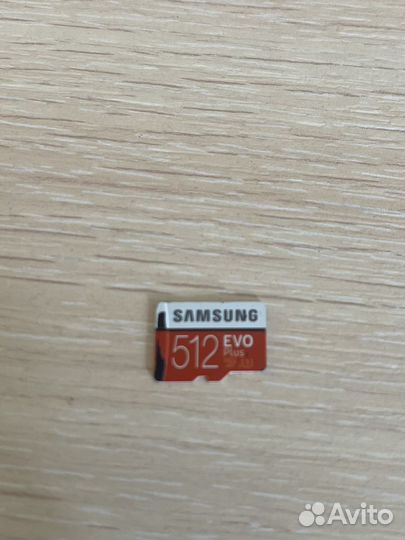 Карта памяти MicroSD Samsung evo plus 512 gb