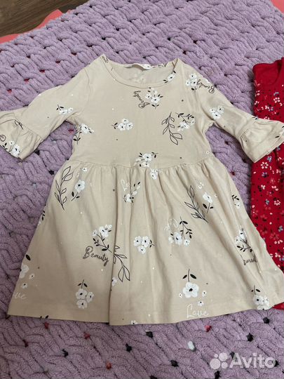 Платье для девочки 92 пакетом