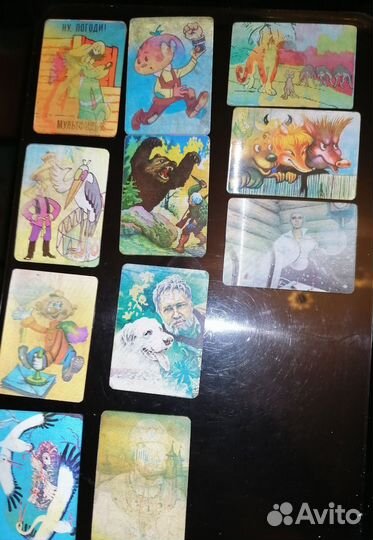 Карманные календарики СССР стерео 70-80 г