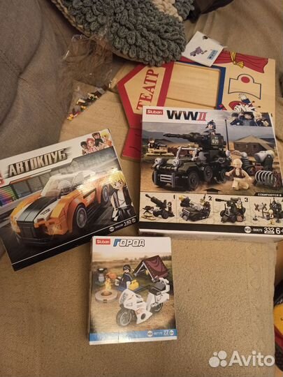 Конструктор sluban 3 шт