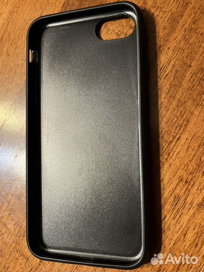 Чехол iPhone 7/8 под кожу с корманом interstep