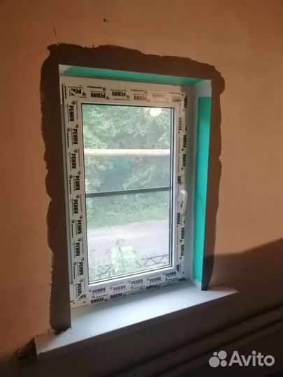 Отделка откосов. Теплый откос