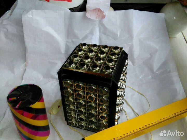 Фонарь новогодний, цветной,с постоянной сменой цве