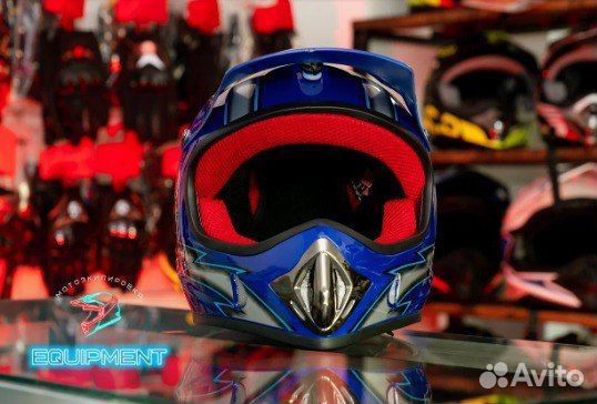Кроссовый шлем