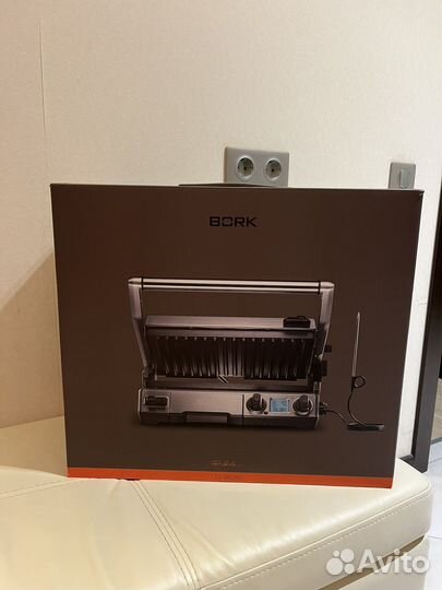 Электрогриль новый bork G802