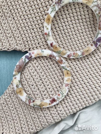 Ручки для сумок из эпоксидной смолы