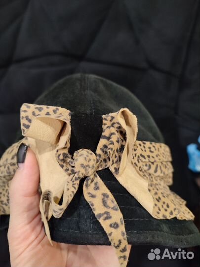 Шляпка замша натуральная