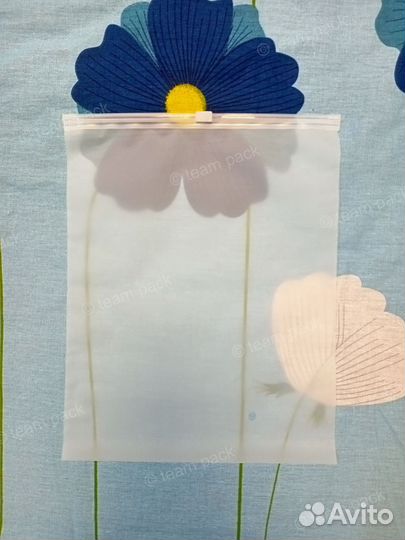 Пакет зип лок / zip lock матовый 15х10 160 мкм