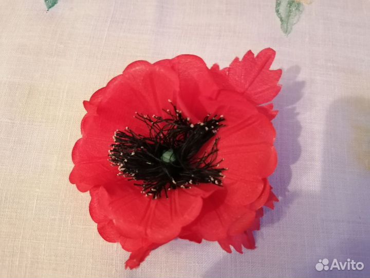 Букет цветов из ткани Винтаж времен СССР