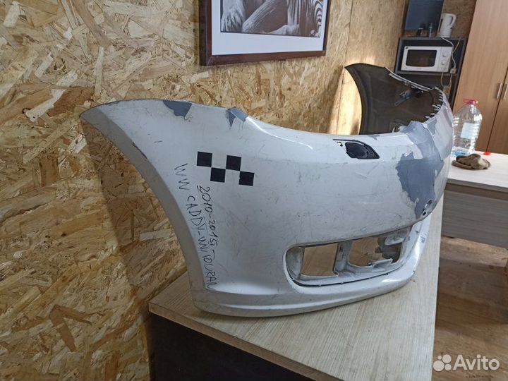 Бампер передний Volkswagen Caddy