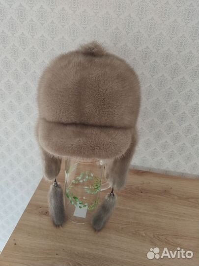 Шапка норковая женская