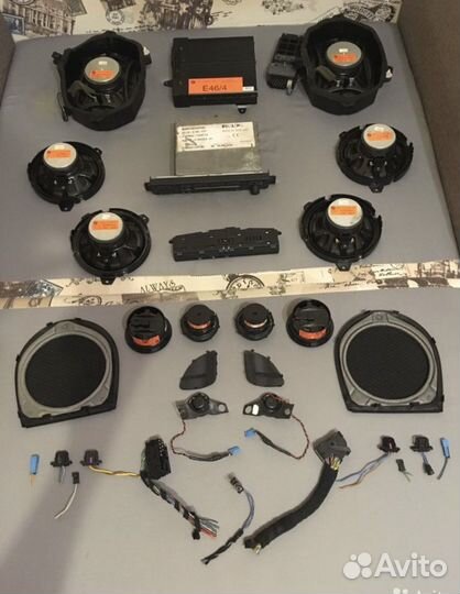 Комплеет хармана кардона на бмв е46 седан