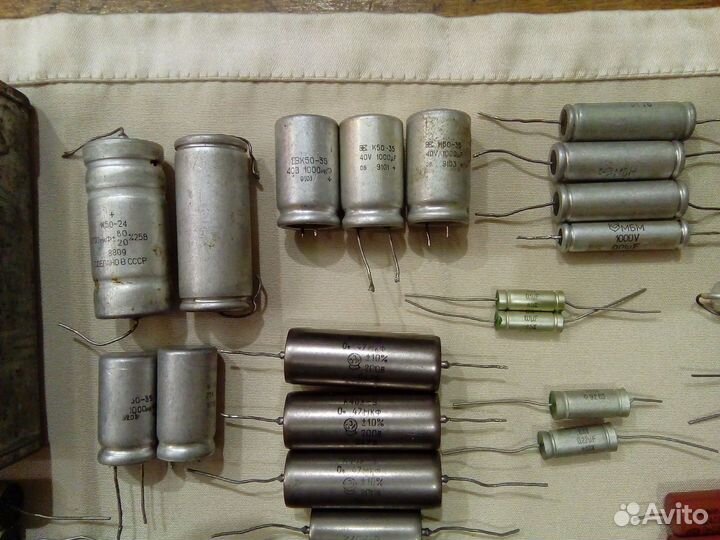 Конденсаторы Разные Новые и Б/у, СССР 