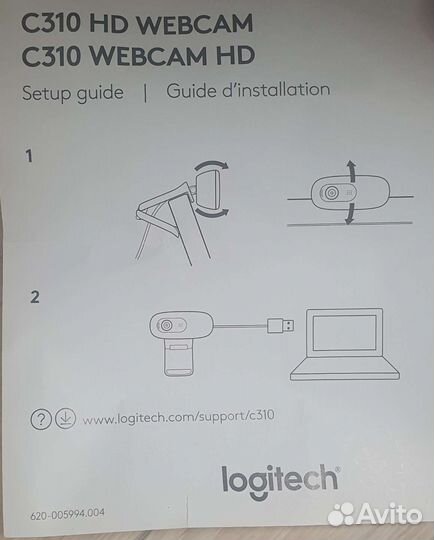 Веб-камера Logitech c310
