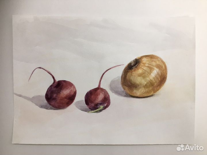 Картина акварель живопись