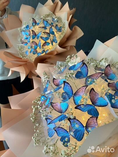Букет из бабочек