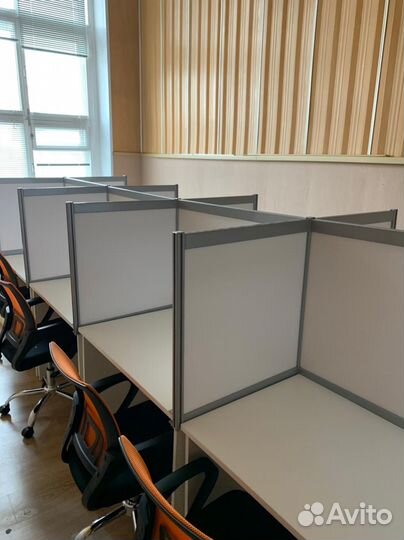 Офисные алюминевые перегородки