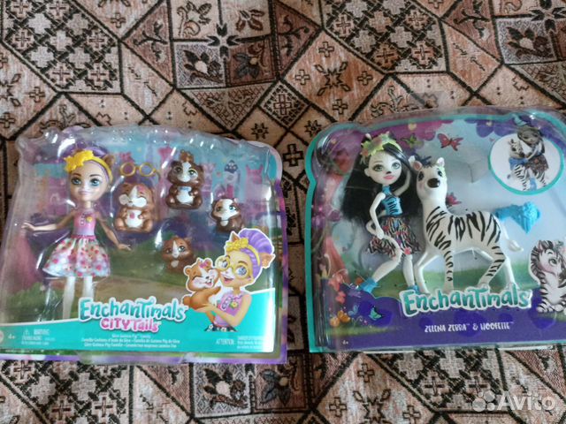 Новые Энчантималс семья морских свинок