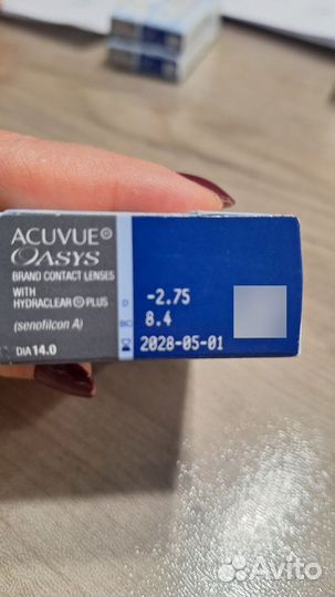 Acuvue oasys линзы контактные