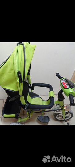 Велосипед с родительской ручкой