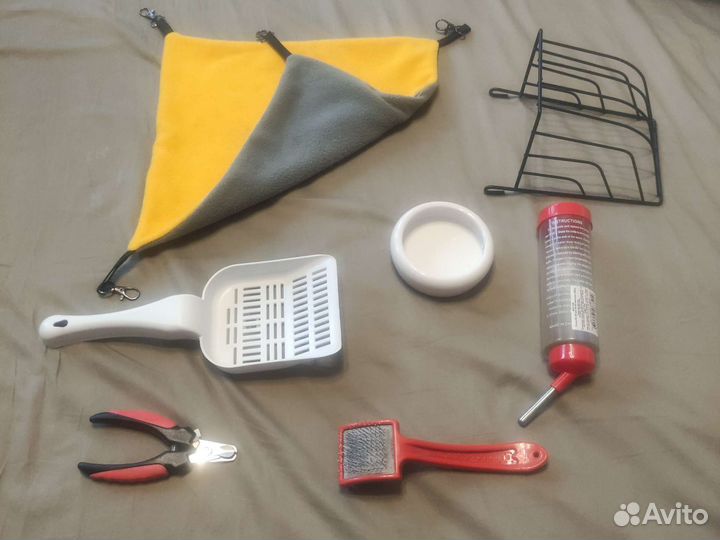 Аксессуары в клетку для питомцев