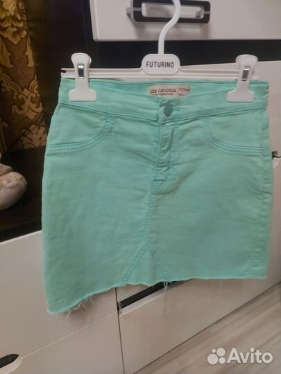 Юбка джинсовая